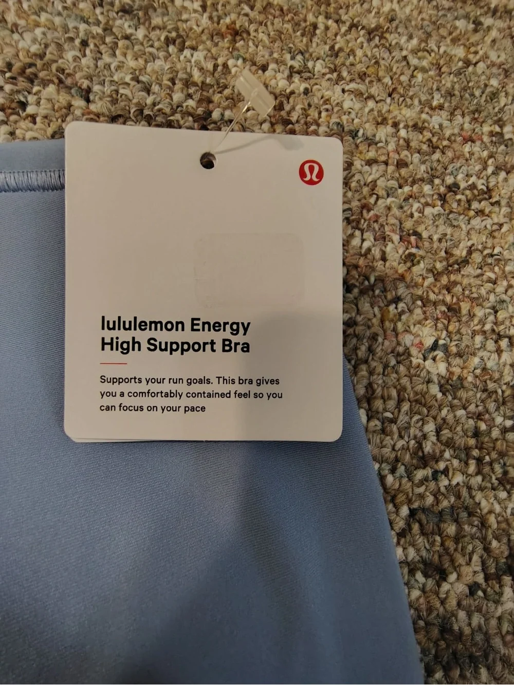 Lululemon Energy Bra *High Support Prep Blue 38D New